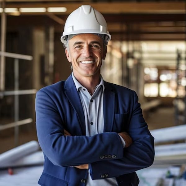 arquitecto-confiado-vestido-profesionalmente-casco-encuentra-mirada-camara-selfie_818261-38792